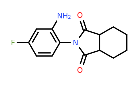 CAS 954582-72-0 | 2-(2-Amino-4-fluorophenyl)-octahydro-1H-isoindole-1,3-dione