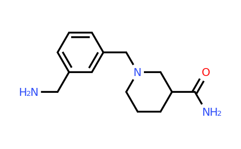 CAS 954583-87-0 | 1-{[3-(aminomethyl)phenyl]methyl}piperidine-3-carboxamide