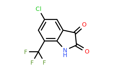 CAS 954586-11-9 | 5-Chloro-7-(trifluoromethyl)indoline-2,3-dione