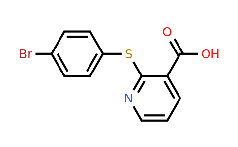 CAS 955-52-2 | 2-[(4-bromophenyl)sulfanyl]pyridine-3-carboxylic acid