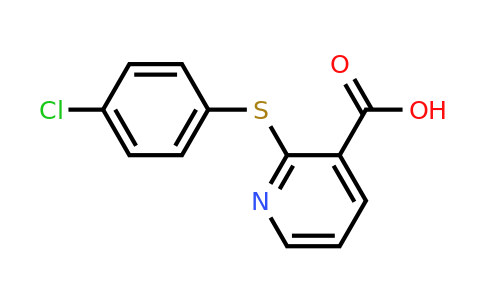 CAS 955-54-4 | 2-[(4-chlorophenyl)sulfanyl]pyridine-3-carboxylic acid