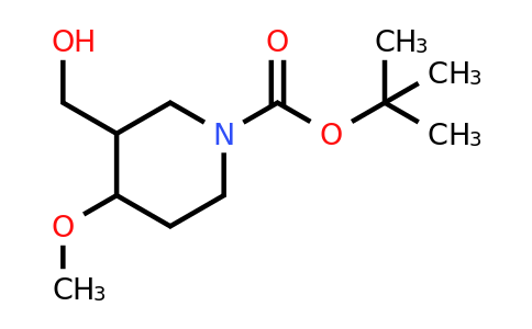 CAS 955027-80-2 | tert-butyl 3-(hydroxymethyl)-4-methoxypiperidine-1-carboxylate
