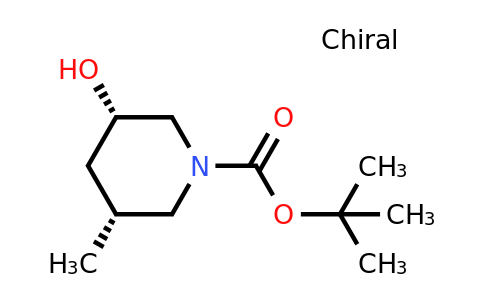 CAS 955028-51-0 | tert-butyl cis-3-hydroxy-5-methyl-piperidine-1-carboxylate