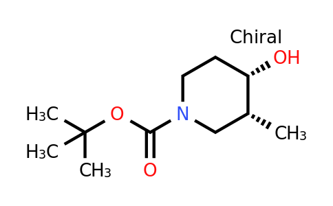 CAS 955028-93-0 | 1-​piperidinecarboxylic acid, 4-​hydroxy-​3-​methyl-​, 1,​1-​dimethylethyl ester, (3r,​4s)​-​rel-