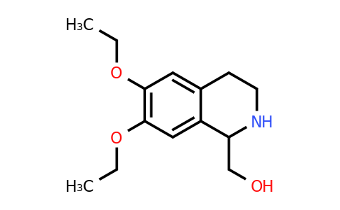 CAS 955287-46-4 | (6,7-Diethoxy-1,2,3,4-tetrahydro-isoquinolin-1-YL)-methanol