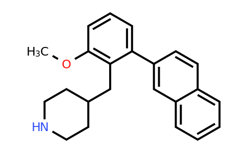 CAS 955287-88-4 | 4-(2-Methoxy-6-naphthalen-2-YL-benzyl)-piperidine