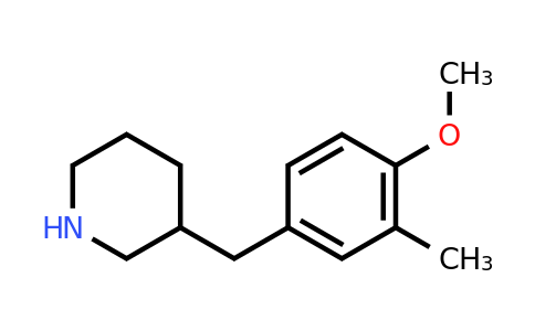CAS 955288-19-4 | 3-(4-Methoxy-3-methyl-benzyl)-piperidine