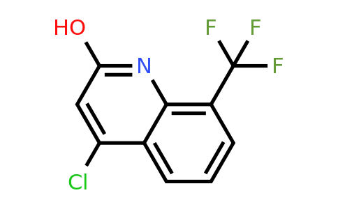 CAS 955288-52-5 | 4-Chloro-2-hydroxy-8-trifluoromethylquinoline