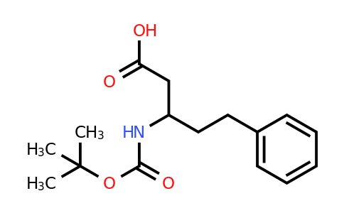 CAS 955314-80-4 | 3-Tert-butoxycarbonylamino-5-phenyl-pentanoic acid