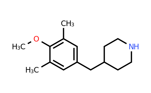 CAS 955314-89-3 | 4-(4-Methoxy-3,5-dimethyl-benzyl)-piperidine