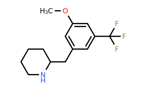CAS 955315-21-6 | 2-(3-Methoxy-5-trifluoromethyl-benzyl)-piperidine