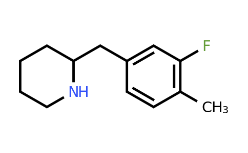 CAS 955315-27-2 | 2-(3-Fluoro-4-methyl-benzyl)-piperidine