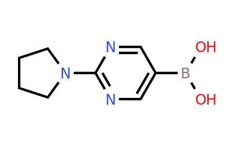 CAS 955374-13-7 | (2-Pyrrolidin-1-ylpyrimidin-5-YL)boronic acid