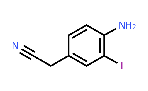 CAS 955397-24-7 | 2-(4-Amino-3-iodophenyl)acetonitrile