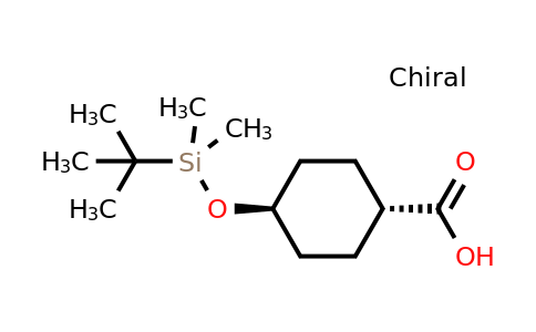 CAS 955401-29-3 | trans-4-[(tert-butyldimethylsilyl)oxy]cyclohexane-1-carboxylic acid