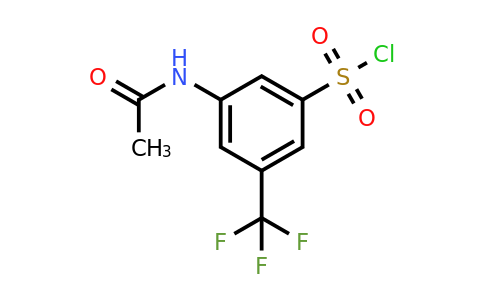CAS 955938-65-5 | 3-(Acetylamino)-5-(trifluoromethyl)benzenesulfonyl chloride