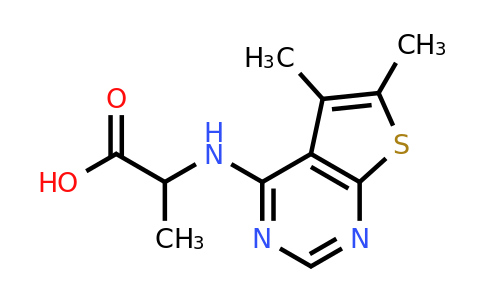 CAS 955966-34-4 | 2-({5,6-dimethylthieno[2,3-d]pyrimidin-4-yl}amino)propanoic acid