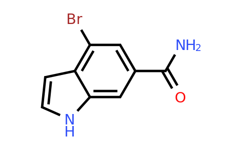 CAS 955978-87-7 | 4-Bromo-1H-indole-6-carboxamide