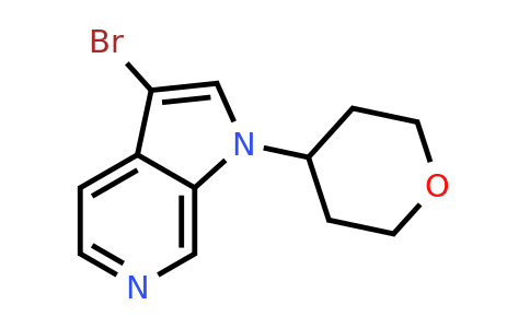 CAS 956003-68-2 | 3-bromo-1-tetrahydropyran-4-yl-pyrrolo[2,3-c]pyridine
