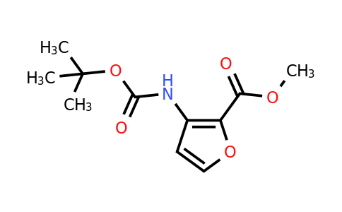 CAS 956034-03-0 | Methyl 3-((tert-butoxycarbonyl)amino)furan-2-carboxylate