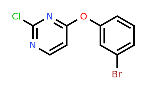 CAS 956039-62-6 | 4-(3-Bromophenoxy)-2-chloropyrimidine
