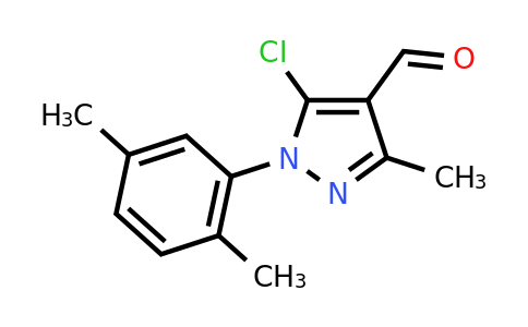 CAS 956046-50-7 | 5-chloro-1-(2,5-dimethylphenyl)-3-methyl-1H-pyrazole-4-carbaldehyde