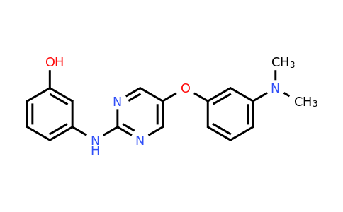 CAS 956128-01-1 | 3-((5-(3-(Dimethylamino)phenoxy)pyrimidin-2-yl)amino)phenol