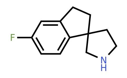 CAS 956142-27-1 | 5-Fluoro-2,3-dihydrospiro[indene-1,3'-pyrrolidine]