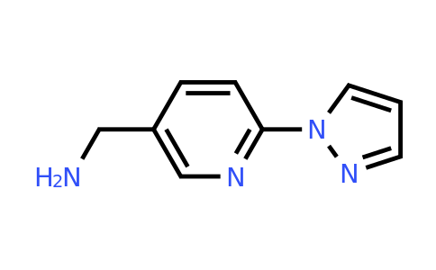 CAS 956191-88-1 | 5-(Aminomethyl)-2-(1-pyrazolyl)pyridine