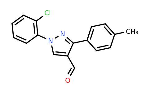 CAS 956198-10-0 | 1-(2-chlorophenyl)-3-(4-methylphenyl)-1H-pyrazole-4-carbaldehyde
