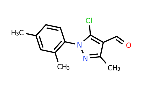 CAS 956201-93-7 | 5-chloro-1-(2,4-dimethylphenyl)-3-methyl-1H-pyrazole-4-carbaldehyde
