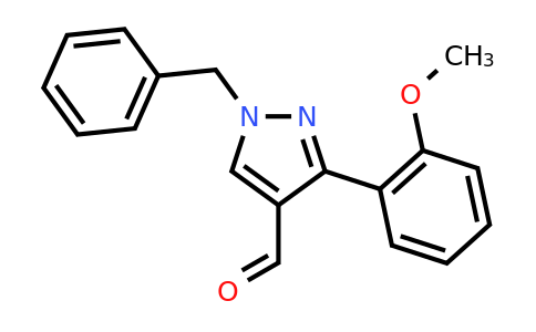 CAS 956261-61-3 | 1-benzyl-3-(2-methoxyphenyl)-1H-pyrazole-4-carbaldehyde