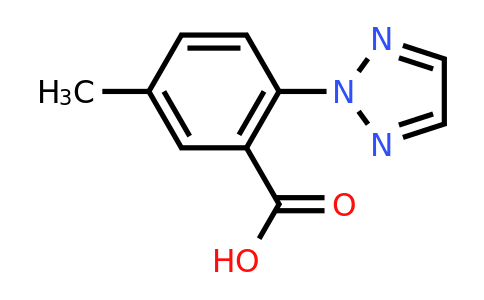 CAS 956317-36-5 | 5-methyl-2-(2H-1,2,3-triazol-2-yl)benzoic acid