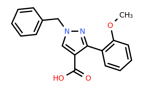 CAS 956354-20-4 | 1-benzyl-3-(2-methoxyphenyl)-1H-pyrazole-4-carboxylic acid