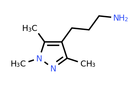 CAS 956372-59-1 | 3-(trimethyl-1H-pyrazol-4-yl)propan-1-amine