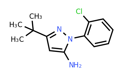 CAS 956397-18-5 | 3-Tert-butyl-1-(2-chlorophenyl)-1H-pyrazol-5-amine
