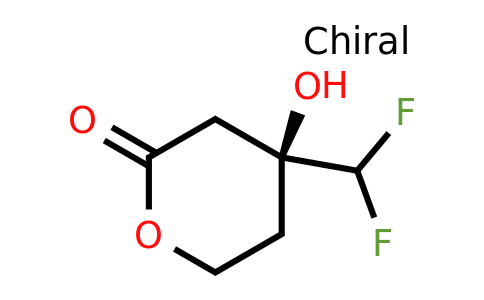 CAS 956398-60-0 | (4S)-4-(difluoromethyl)-4-hydroxyoxan-2-one