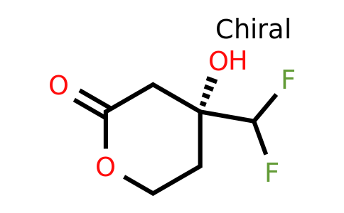 CAS 956398-62-2 | (4R)-4-(difluoromethyl)-4-hydroxyoxan-2-one