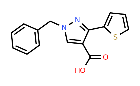 CAS 956411-88-4 | 1-benzyl-3-(thiophen-2-yl)-1H-pyrazole-4-carboxylic acid