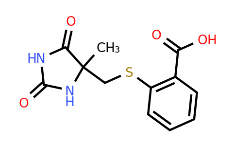 CAS 956411-89-5 | 2-{[(4-methyl-2,5-dioxoimidazolidin-4-yl)methyl]sulfanyl}benzoic acid