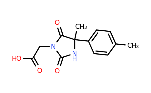 CAS 956412-34-3 | 2-[4-methyl-4-(4-methylphenyl)-2,5-dioxoimidazolidin-1-yl]acetic acid