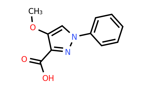 CAS 956436-97-8 | 4-methoxy-1-phenyl-1H-pyrazole-3-carboxylic acid