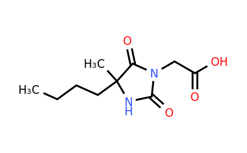 CAS 956437-06-2 | 2-(4-butyl-4-methyl-2,5-dioxoimidazolidin-1-yl)acetic acid