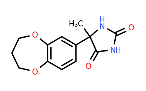 CAS 956437-59-5 | 5-(3,4-dihydro-2H-1,5-benzodioxepin-7-yl)-5-methylimidazolidine-2,4-dione