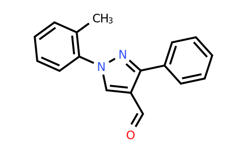 CAS 956437-91-5 | 1-(2-methylphenyl)-3-phenyl-1H-pyrazole-4-carbaldehyde