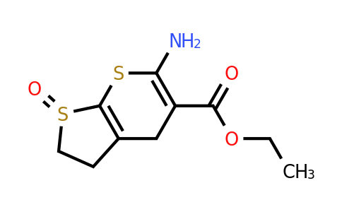 CAS 956452-97-4 | ethyl 6-amino-1-oxo-2H,3H,4H-1lambda4-thieno[2,3-b]thiopyran-5-carboxylate