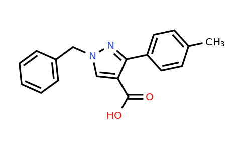 CAS 956453-12-6 | 1-benzyl-3-(4-methylphenyl)-1H-pyrazole-4-carboxylic acid