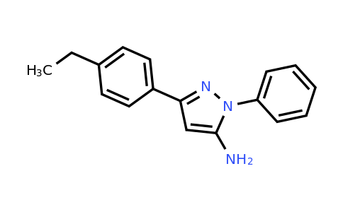 CAS 956453-62-6 | 3-(4-ethylphenyl)-1-phenyl-1H-pyrazol-5-amine