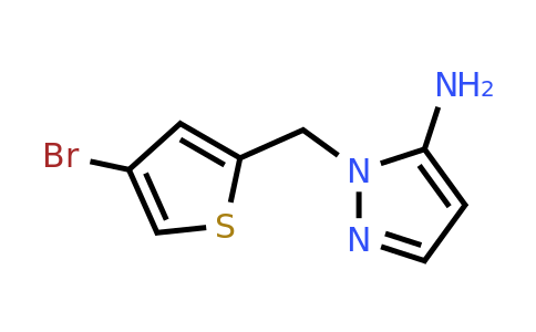 CAS 956453-87-5 | 1-[(4-bromothiophen-2-yl)methyl]-1H-pyrazol-5-amine