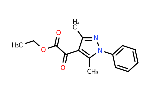 CAS 956506-25-5 | ethyl 2-(3,5-dimethyl-1-phenyl-1H-pyrazol-4-yl)-2-oxoacetate